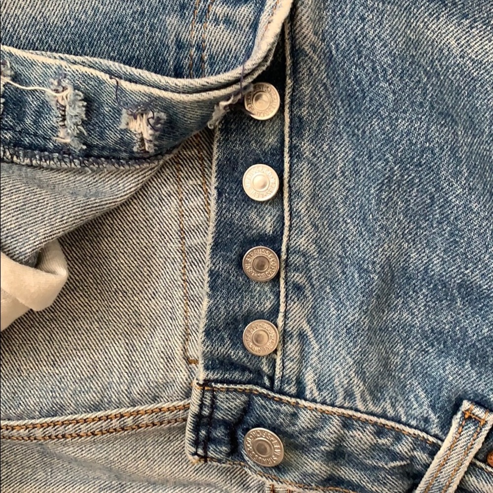 Levi’s VINTAGE size 28 love and lips - Picture 6 of 6
